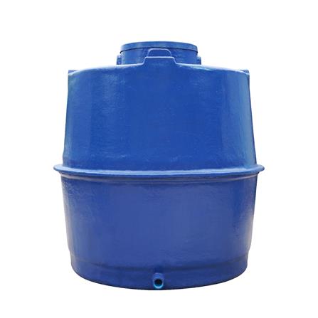 ถังเก็บน้ำไฟเบอร์กลาส WAVE MEKA TANK WWTA-2500 ลิตร สีน้ำเงิน_1