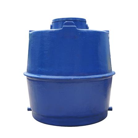 ถังเก็บน้ำไฟเบอร์กลาส WAVE MEKA TANK WWTA-2500 ลิตร สีน้ำเงิน_2