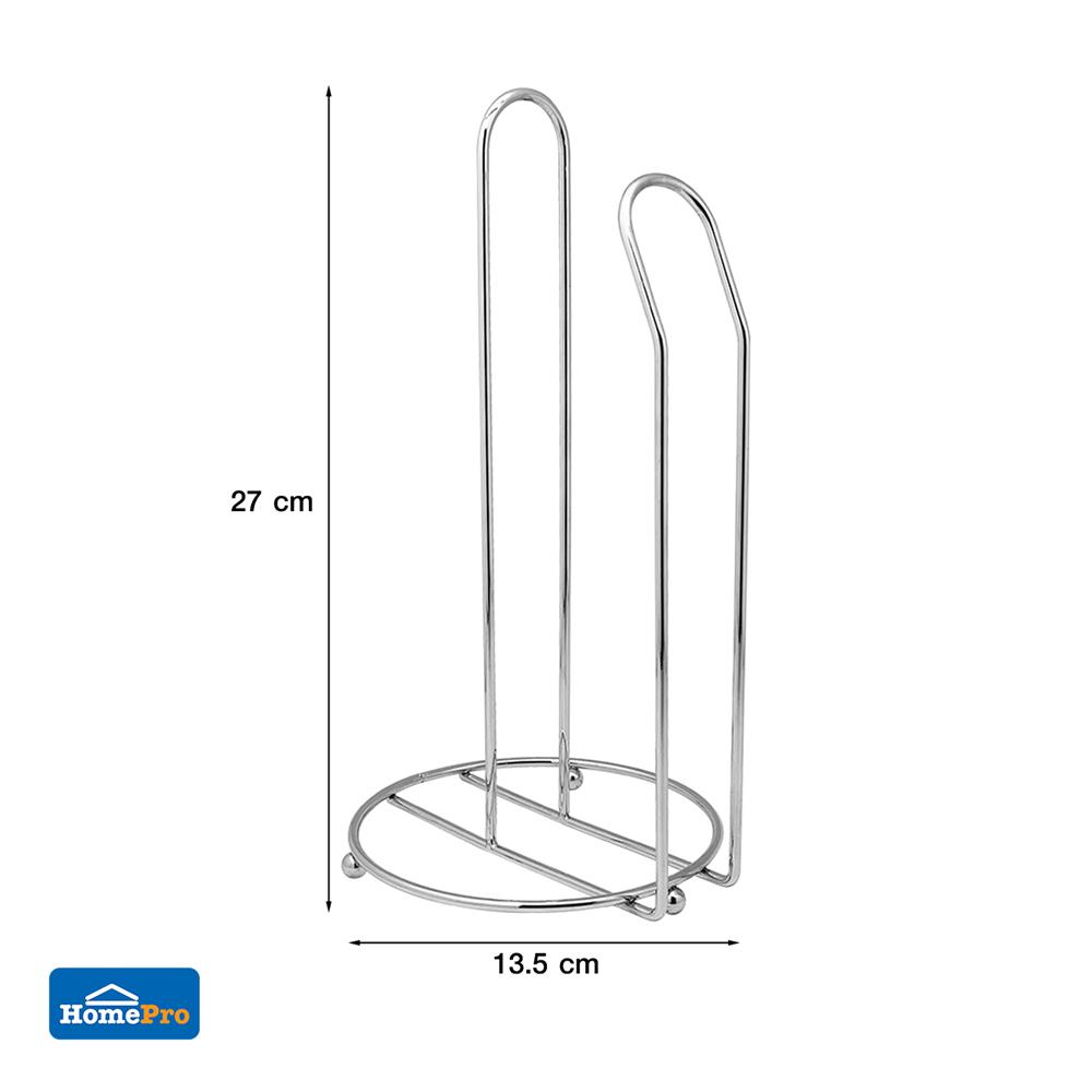 ที่ใส่ทิชชูม้วนกลม KECH 14845NP สีเงิน