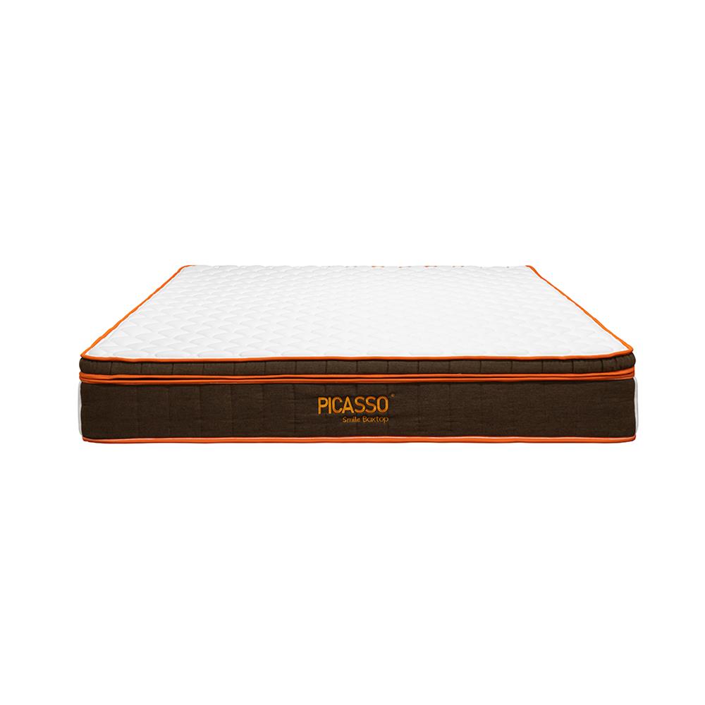 ที่นอน 5 ฟุต PICASSO COMFORT SMILE BOXTOP พร้อมชุดเครื่องนอน 11 ชิ้น