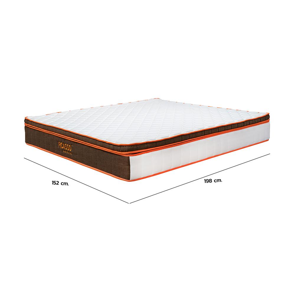 ที่นอน 5 ฟุต PICASSO COMFORT SMILE BOXTOP พร้อมชุดเครื่องนอน 11 ชิ้น