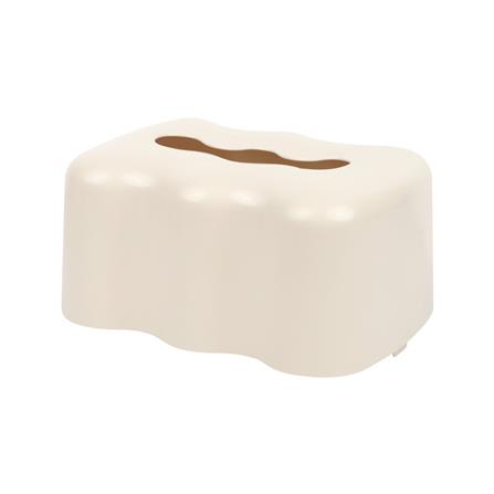 กล่องทิชชู่แผ่น PS KECH WAVE SPRING สีครีม_0