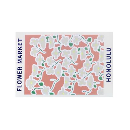 แผ่นรองจาน PVC SRITHAI HONOLULU TD สีชมพู_0