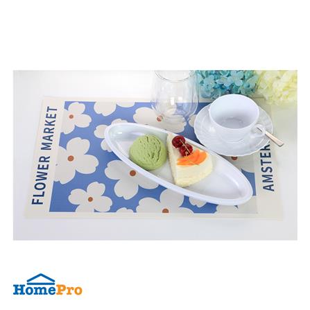 แผ่นรองจาน PVC SRITHAI AMSTERDAM TD สีฟ้า_1