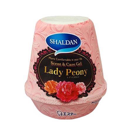 น้ำหอมปรับอากาศ SHALDAN เซ้นท์แอนด์แคร์เจล เลดีั พีโอนี 180 กรัม