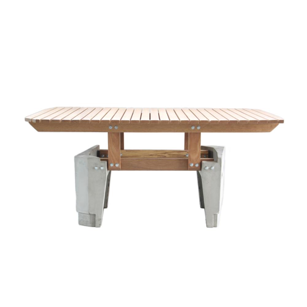 โต๊ะสนาม BUA DESIGN BUA STONE 1.0 TABLE ECO WOOD 150 ซม. สีไม้ธรรมชาติ