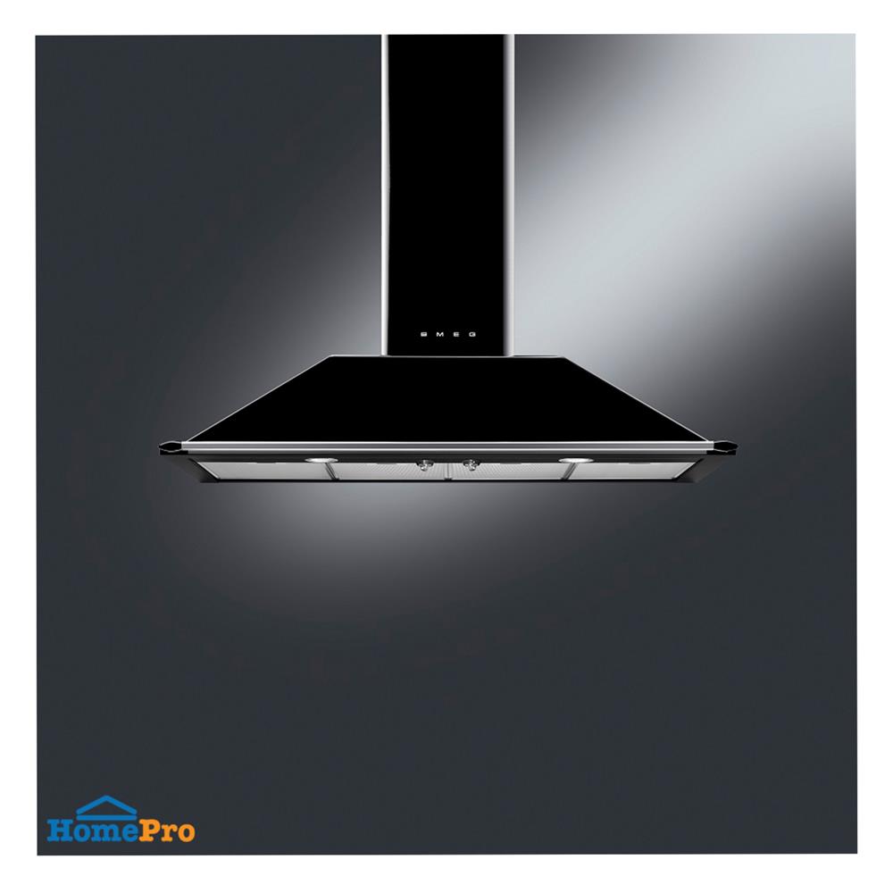 เครื่องดูดควันกระโจม SMEG KT110BLE 110 ซม. สีดำ