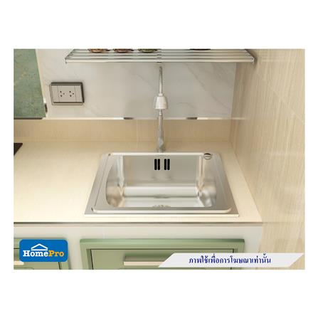 ซิงค์ฝัง 1 หลุม MESTER DSX48-NC สีเงิน_2