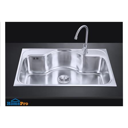 ซิงค์ฝัง 1 หลุม MESTER MSX76 สีเงิน_2