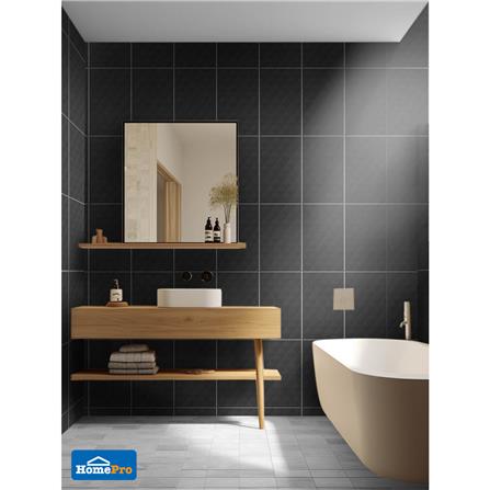 กระเบื้องผนัง 10x16 นิ้ว TARA โบเลอร์ ดำ PM 1 ตร.ม._1