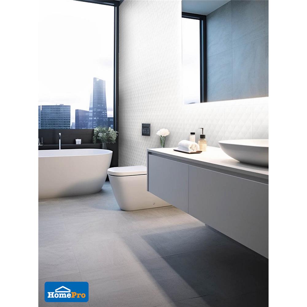 กระเบื้องผนัง 10x16 นิ้ว TARA โบเลอร์ ขาว PM 1 ตร.ม.