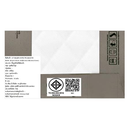 กระเบื้องผนัง 10x16 นิ้ว TARA โบเลอร์ ขาว PM 1 ตร.ม._4