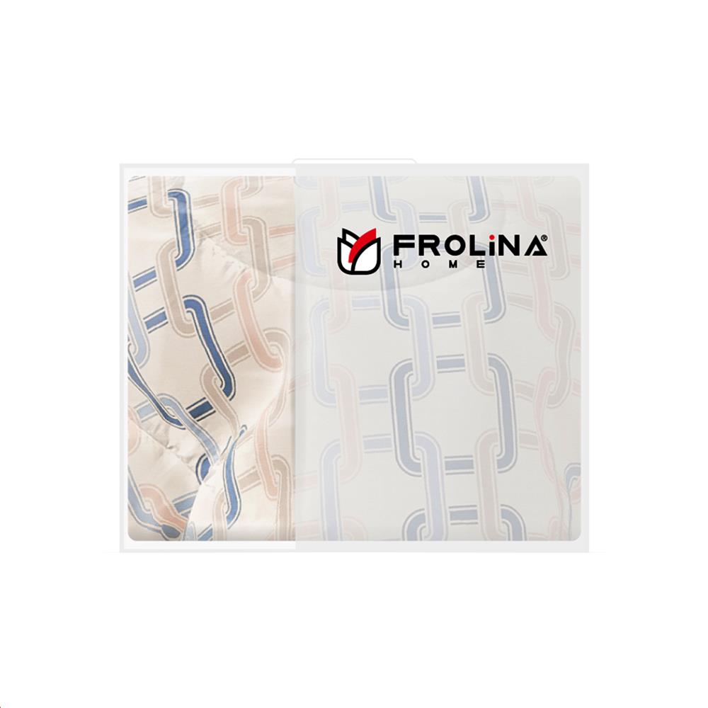 ชุดผ้าปูที่นอน 6 ฟุต 6 ชิ้น FROLINA MICROTEX DF050