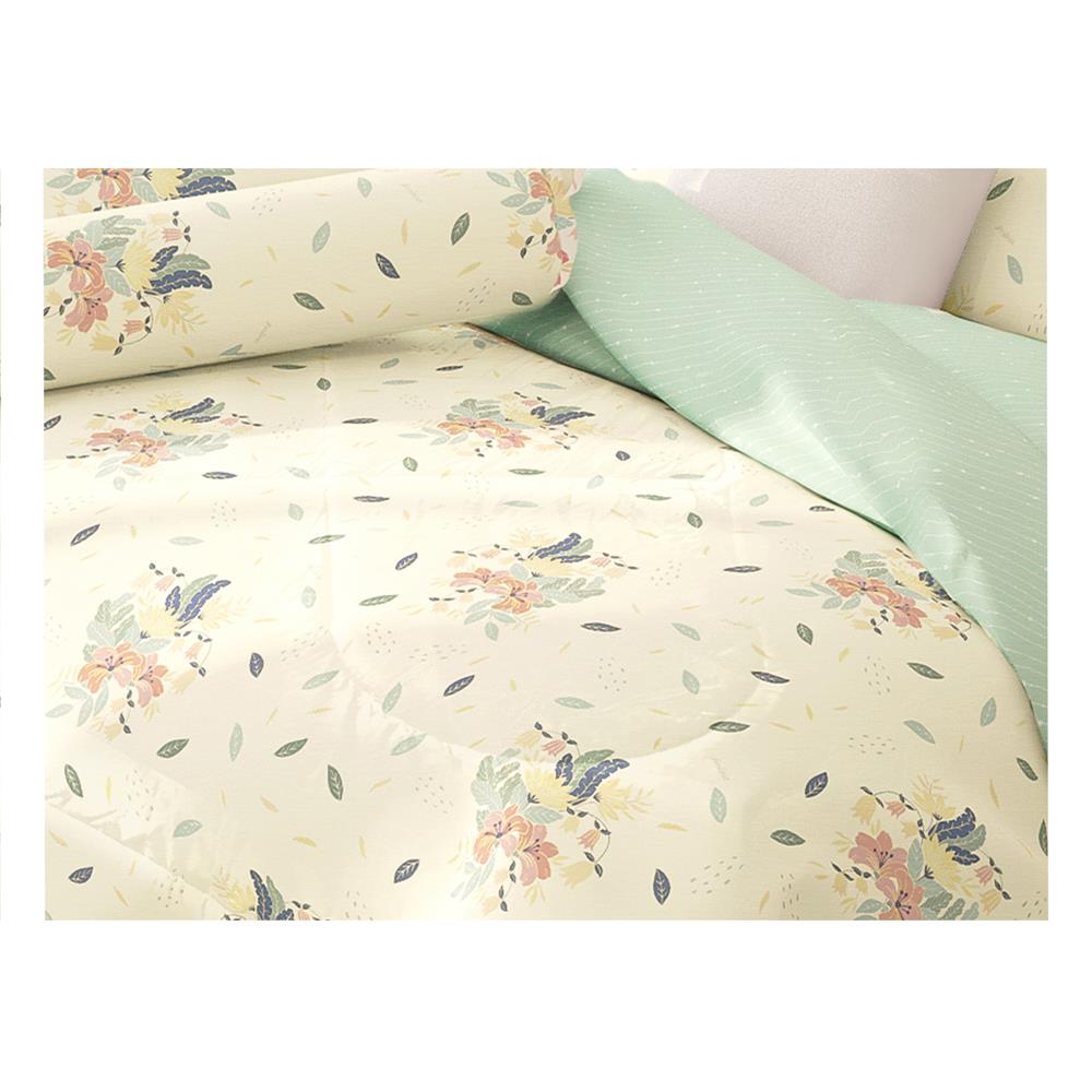 ชุดผ้าปูที่นอน 6 ฟุต 6 ชิ้น FROLINA MICROTEX DF053