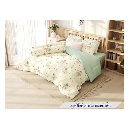 ชุดผ้าปูที่นอน 6 ฟุต 6 ชิ้น FROLINA MICROTEX DF053_0