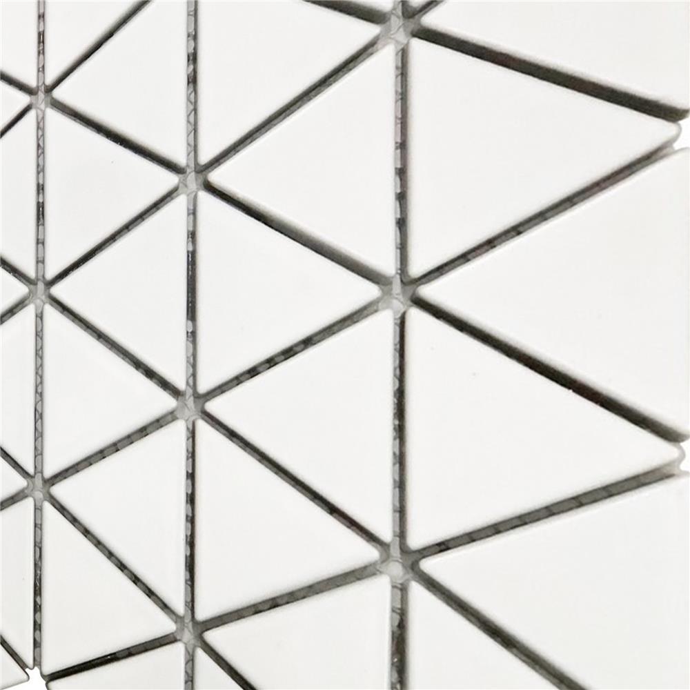 โมเสคพอร์ซเลน 30x23 ซม. TARA โมซ่า ไวท์