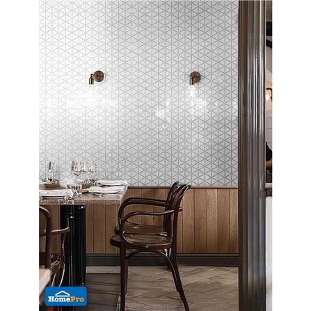 โมเสคพอร์ซเลน 30x23 ซม. TARA โมซ่า ไวท์_3