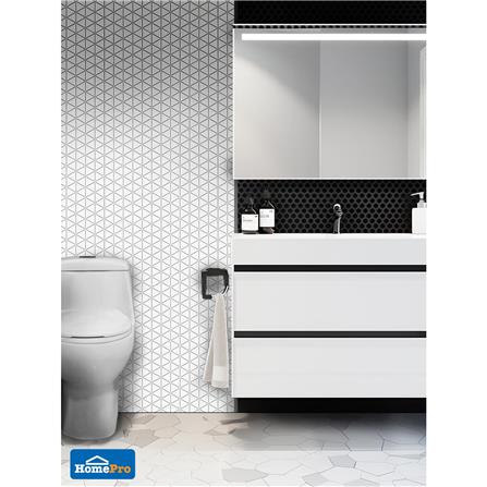 โมเสคพอร์ซเลน 30x23 ซม. TARA โมซ่า ไวท์_4