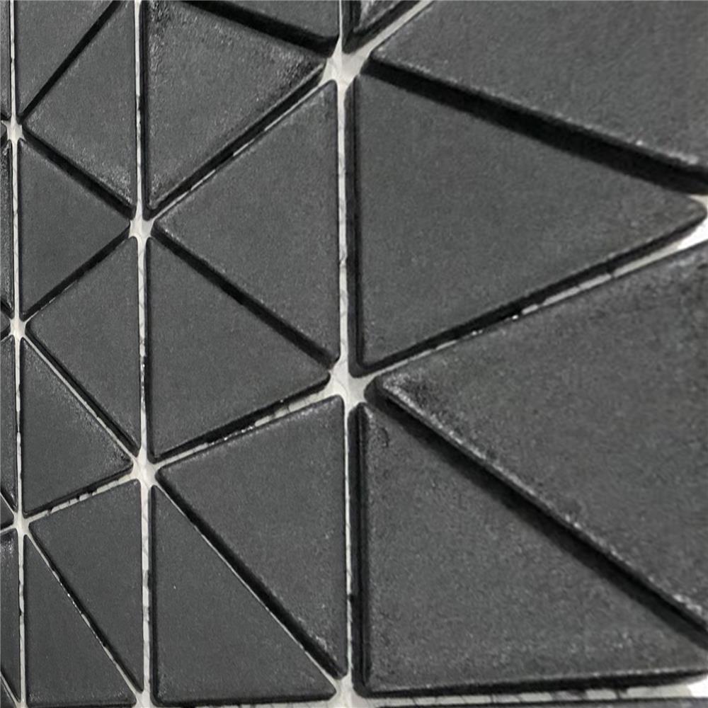 โมเสคพอร์ซเลน 30x23 ซม. TARA โมซ่า แบล็ค