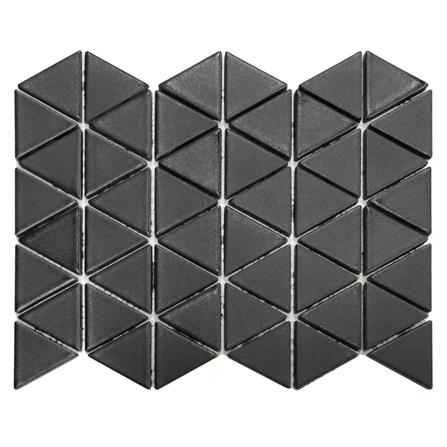 โมเสคพอร์ซเลน 30x23 ซม. TARA โมซ่า แบล็ค