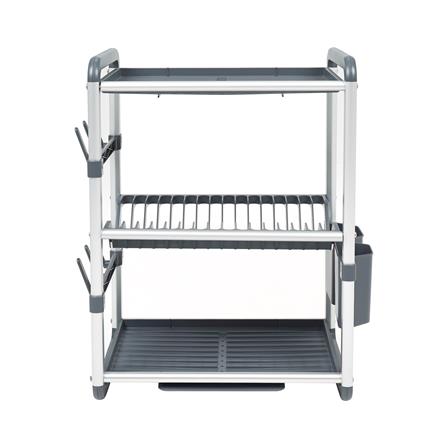 ชั้นคว่ำจานอะลูมิเนียม 3 ชั้น มีถาดรอง KECH VIRGO_2