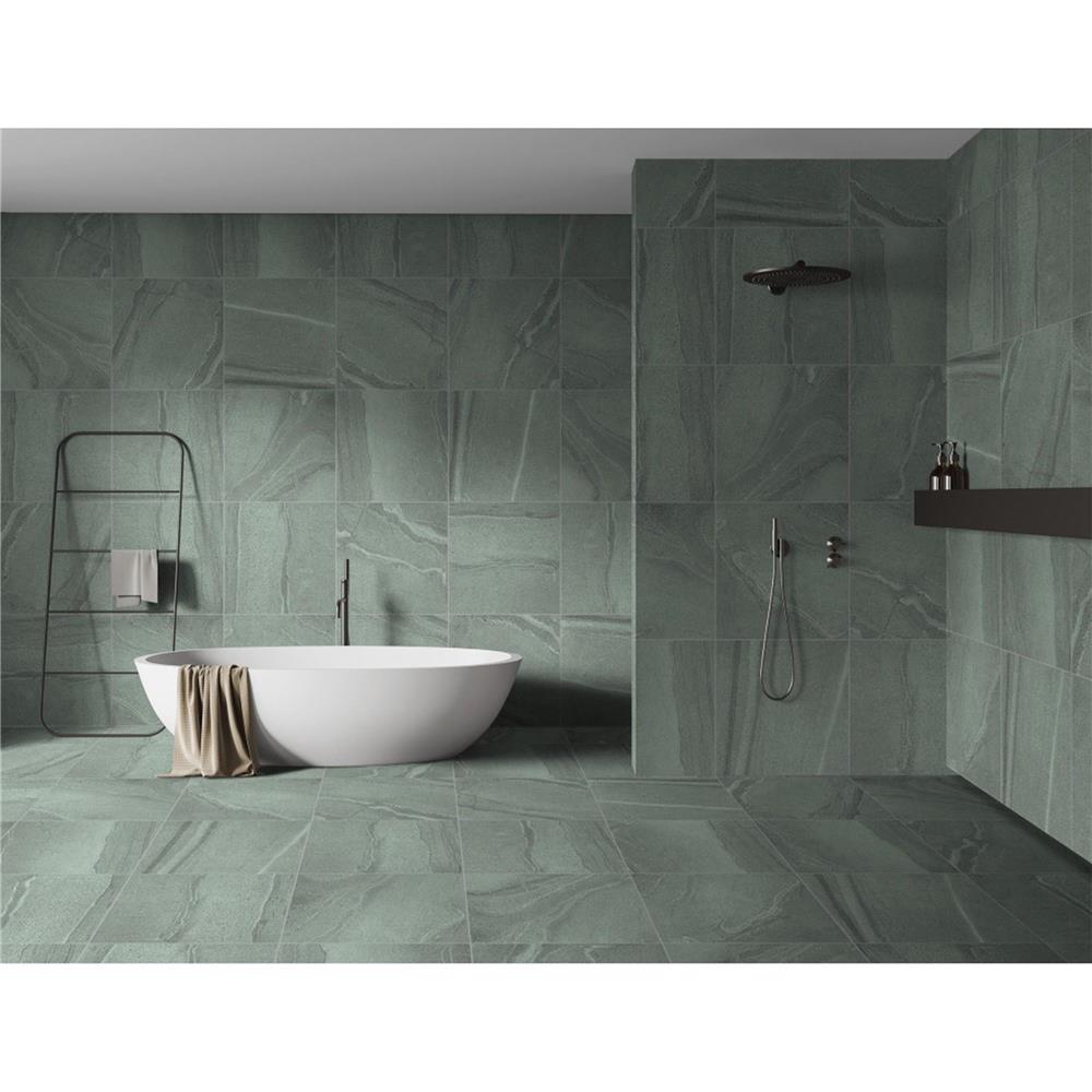 กระเบื้องพื้นพอร์ซเลน 60x60 ซม. COTTO เอ็ม สโตน เขียว PM 1.44 ตร.ม.