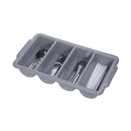 ถาดใส่อุปกรณ์ในครัว 4 ช่อง KECH สีเทา_5