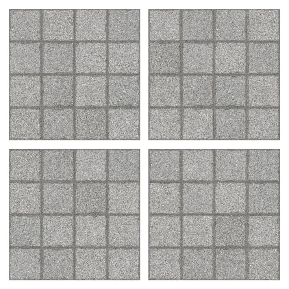 กระเบื้องพื้นพอร์ซเลน  40x40 ซม. TARA แมนโด้ เทา A 0.96 ตร.ม.
