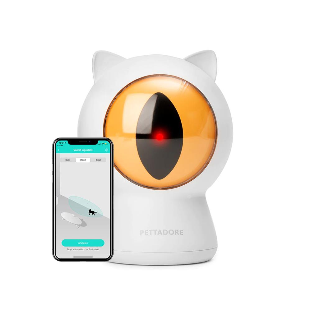 ของเล่นแมวเลเซอร์บลูทูธ PETONEER