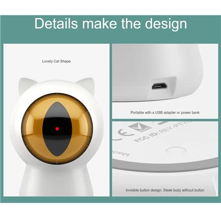 ของเล่นแมวเลเซอร์บลูทูธ PETONEER_7