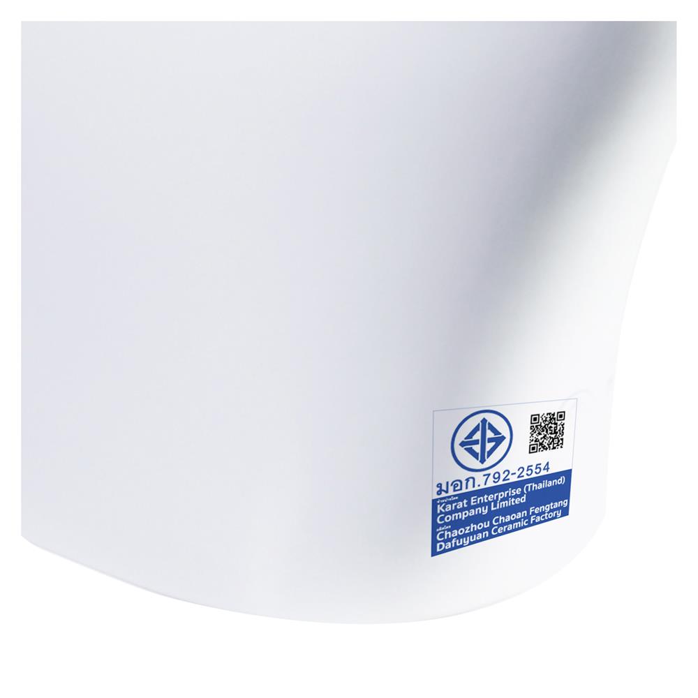 สุขภัณฑ์อัตโนมัติ ESTHER ECT-01-120-11 สีขาว