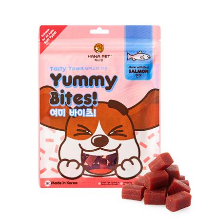ขนมสุนัข HANA PET YUMMY BITES SALMON MEAT 100 ก._0