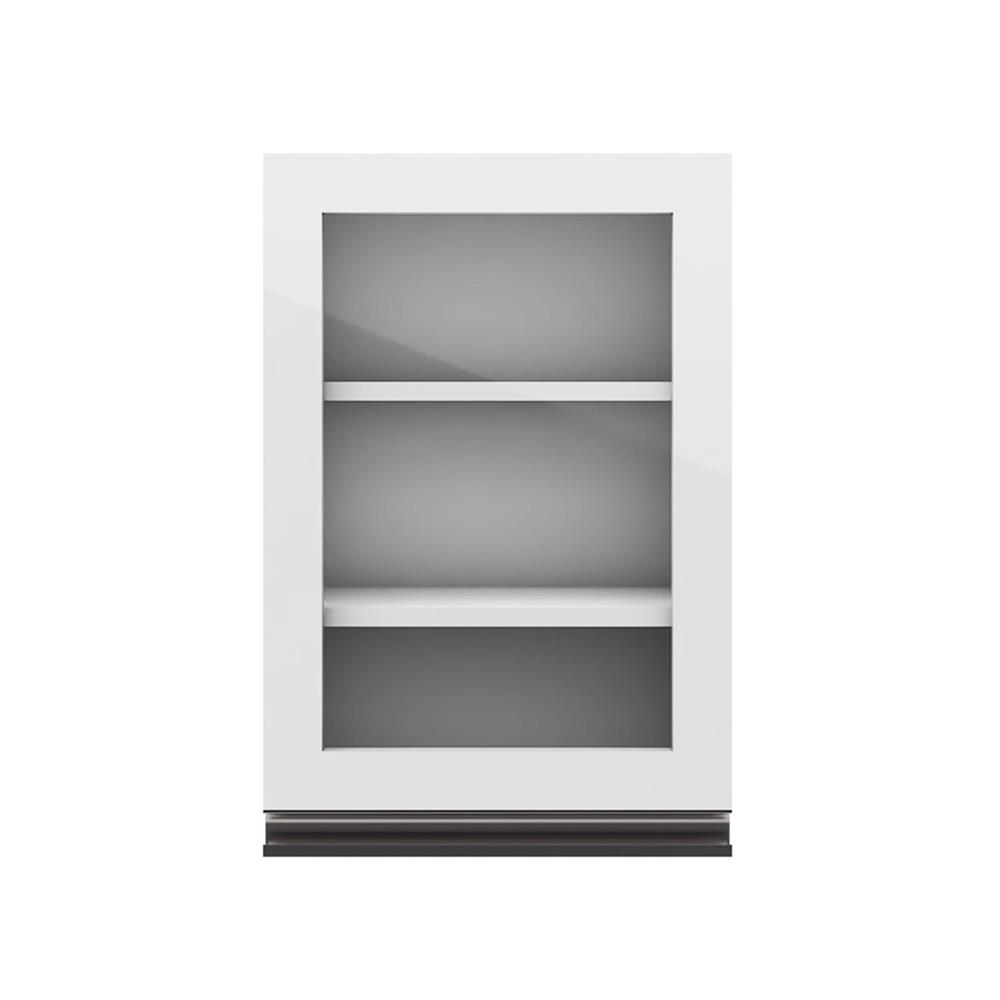 ตู้แขวนเดี่ยวบานกระจกเปิดขวา STARMARK BLANCE W4060G R GWH V1 สีขาว