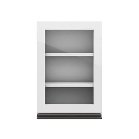 ตู้แขวนเดี่ยวบานกระจกเปิดขวา STARMARK BLANCE W4060G R GWH V1 สีขาว