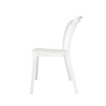 เก้าอี้พลาสติก SPRING SATURN สีขาว_2