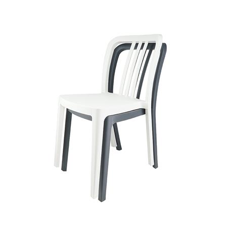เก้าอี้พลาสติก SPRING SATURN สีขาว_4