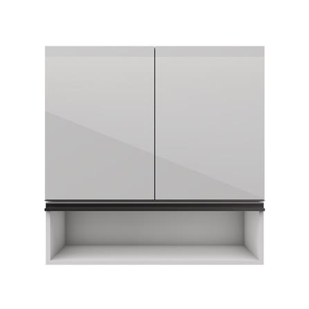 ตู้แขวนบานเปิดคู่ STARMARK BLANCE W8080MA GWH V1 สีขาว