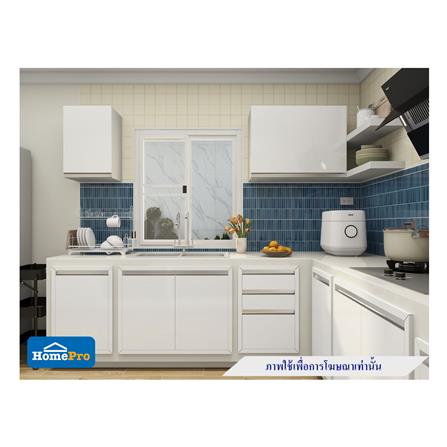 ตู้แขวนเดี่ยวบานเปิดซ้าย STARMARK BLANCE W4060 L GWH V1 สีขาว_2