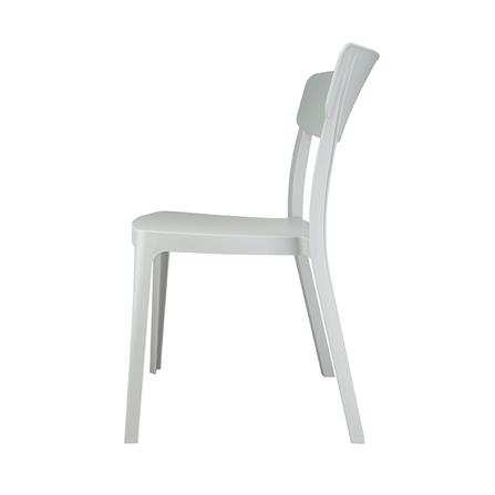 เก้าอี้พลาสติก SPRING SHERLYN สีเทา_1