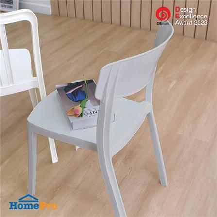 เก้าอี้พลาสติก SPRING SHERLYN สีเทา_4