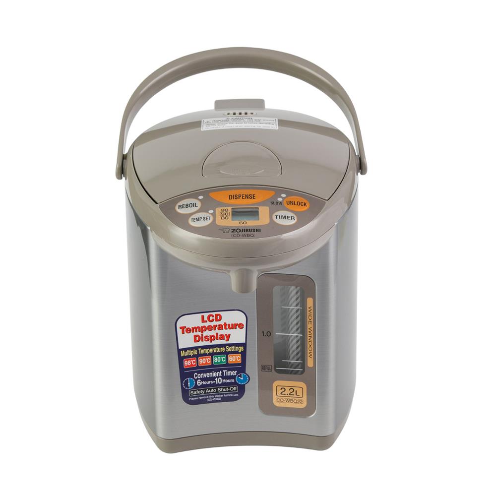 กระติกน้ำร้อน DIGITAL ZOJIRUSHI CD-WBQ22 2.2 ลิตร สีเทา