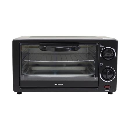 เตาอบเล็กแมนนวล HOMMII BI-2517S-HM 12 ลิตร สีดำ