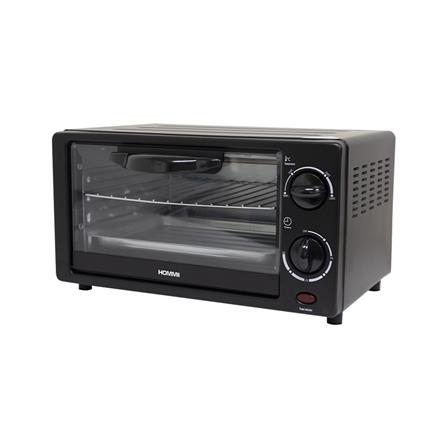เตาอบเล็กแมนนวล HOMMII BI-2517S-HM 12 ลิตร สีดำ_1