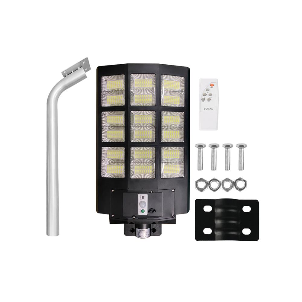 ไฟถนน SOLAR LUMAX 74-00017 300 วัตต์ DAYLIGHT สีดำ