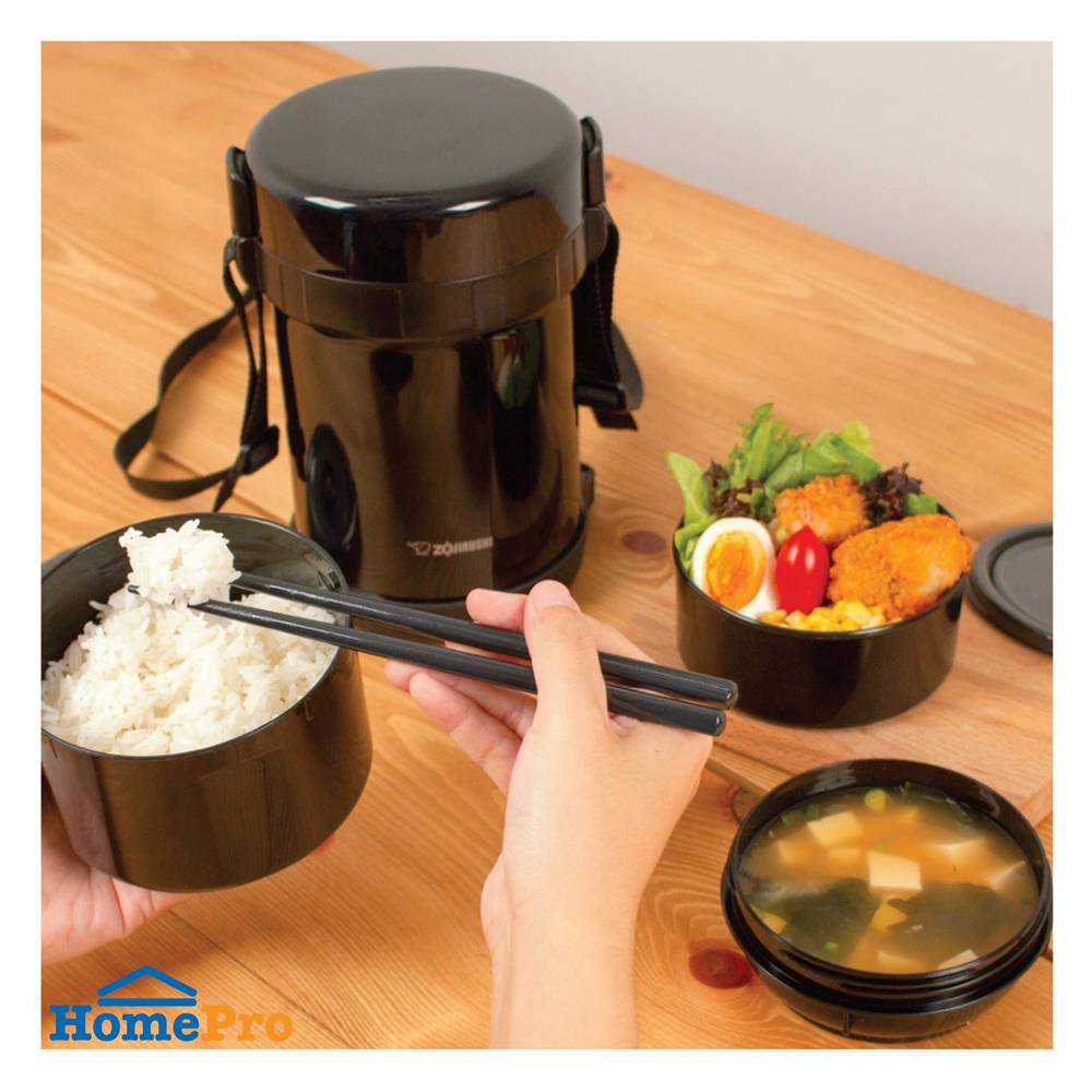 ภาชนะบรรจุอาหาร ZOJIRUSHI SL-GH18-BA 1.8 ลิตร สีดำ
