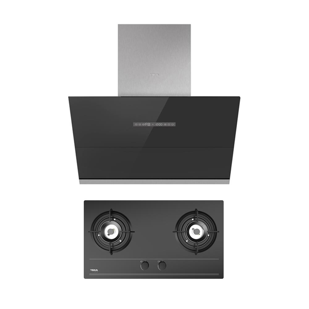 เตาฝัง+เครื่องดูดควัน TEKA GQ73 2G +DVV 90