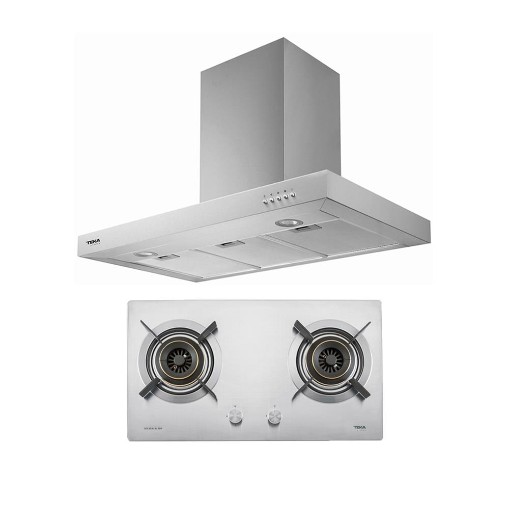 เตาฝัง+เครื่องดูดควัน LINEA S72 2G+LDH 90