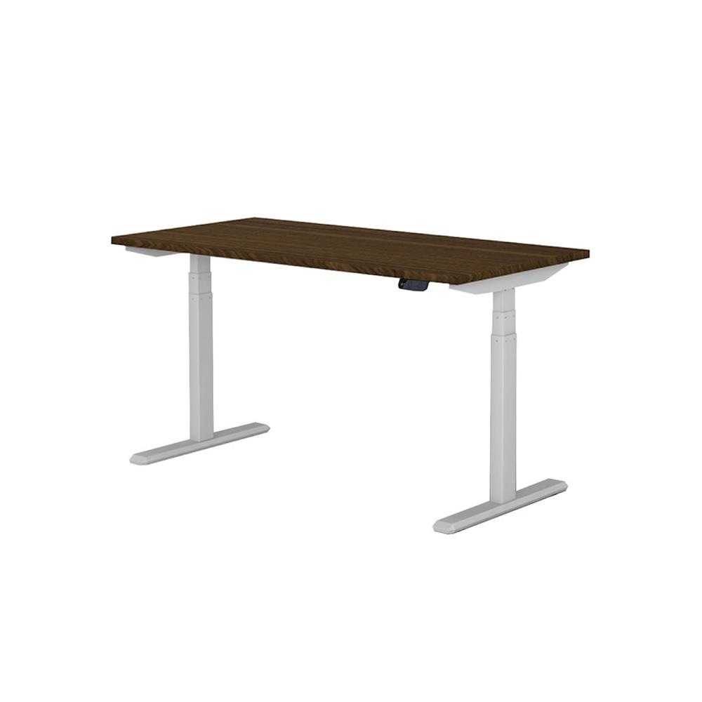 โต๊ะปรับระดับไฟฟ้า WORKSCAPE WDH-00009 120 ซม. สีอเมริกาโน่/ขาว
