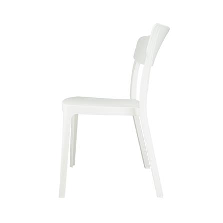 เก้าอี้พลาสติก SPRING SHERLYN สีขาว_1