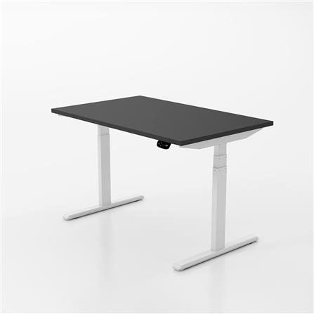 โต๊ะปรับระดับไฟฟ้า WORKSCAPE WDH-00010 150 ซม. สีดำ/ขาว_3